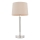 Endon 72175 - Galda lampa ar USB portu SYON 1xE14/40W/230V spīdīgi hromēta/bežāra