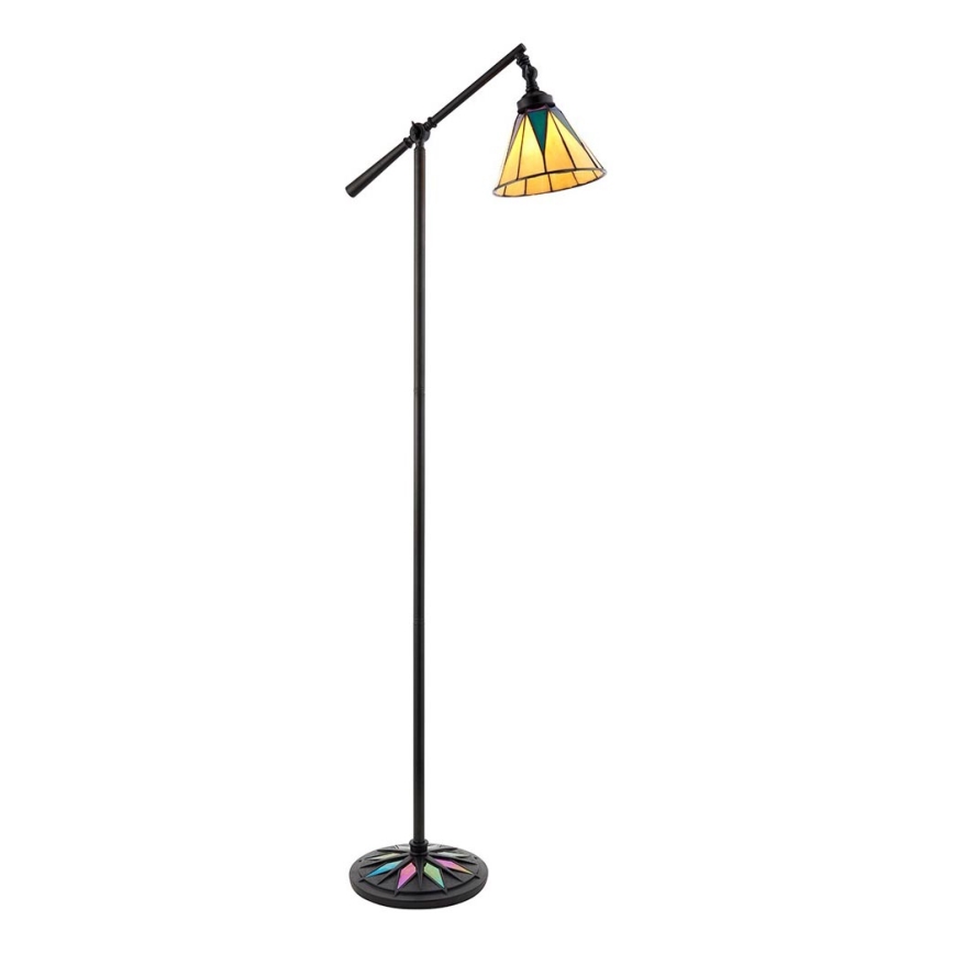 Endon 74355 - Grīdas lampa DARK STAR 1xE14/40W/230V
