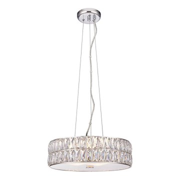 Endon 76513 - LED lustra ar kabeli VERINA 5xLED/5W/230V pulēts hroms