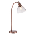 Endon 77861 - Galda lampa HANSEN 1xE27/40W/230V varš
