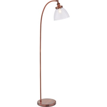 Endon 77862 - Grīdas stāvlampa HANSEN 1xE27/40W/230V varš