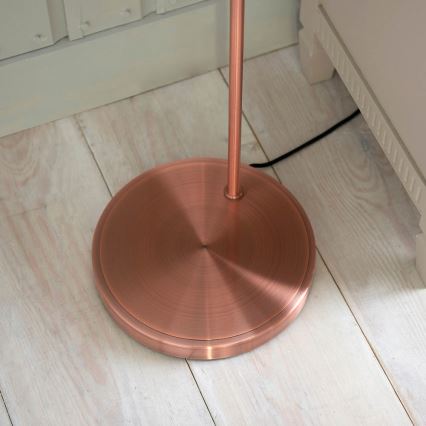 Endon 77862 - Grīdas stāvlampa HANSEN 1xE27/40W/230V varš