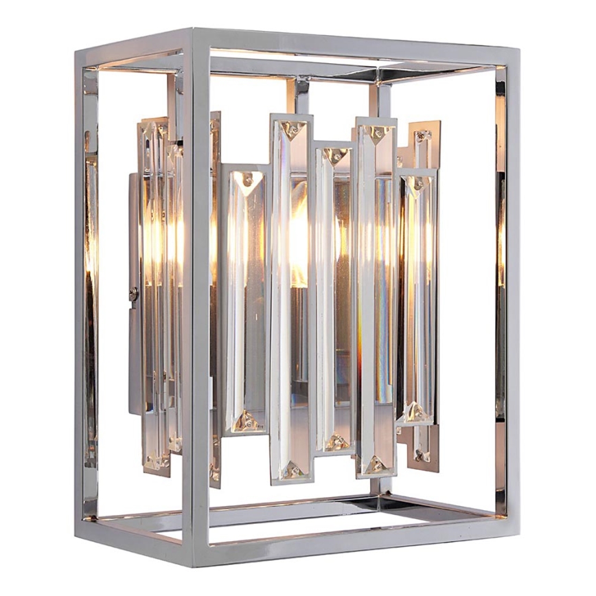 Endon 81932 - Sienas gaismeklis ACADIA 1xE14/40W/230V pulēts hroms