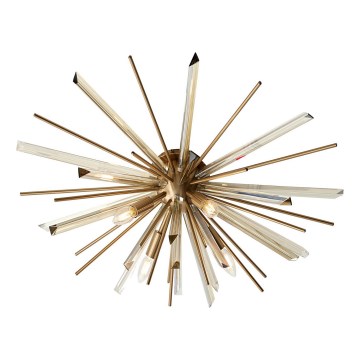 Endon 81937 - Griestu lampa 4xE14/40W/230V Ø 80 cm zelta