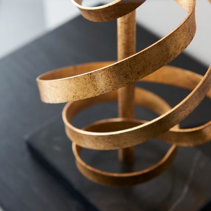 Endon 82071 - Galda  lampa 1xE27/10W/230V balta/misiņa/melna