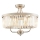 Endon 90264 - CHESTERFIELD virsmas griestu lampa, 3x E14/6W/230V, spīdīgs hroms