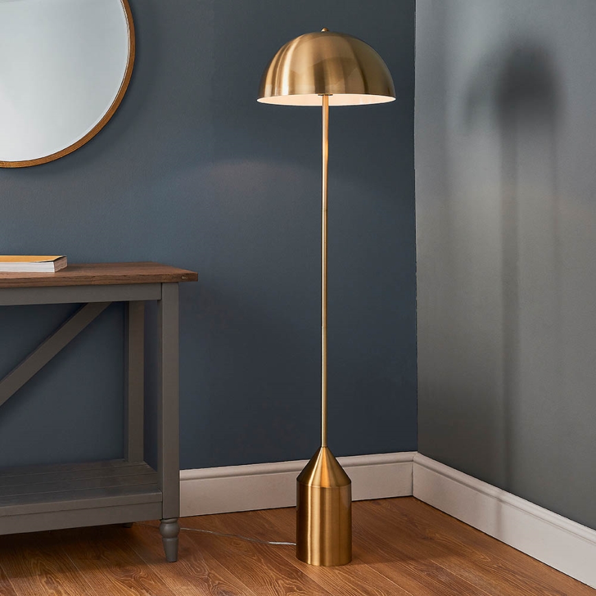 Endon 90521 - Grīdas stāvlampa NOVA 1xE27/60W/230V misiņš