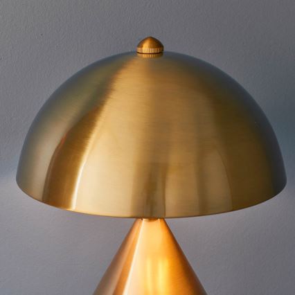 Endon 90522 - Galda lampa NOVA 1xE27/60W/230V misiņš