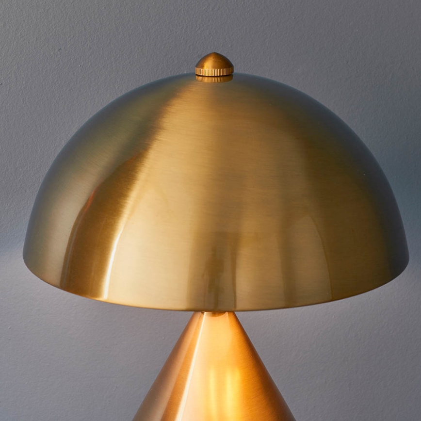 Endon 90522 - Galda lampa NOVA 1xE27/60W/230V misiņš