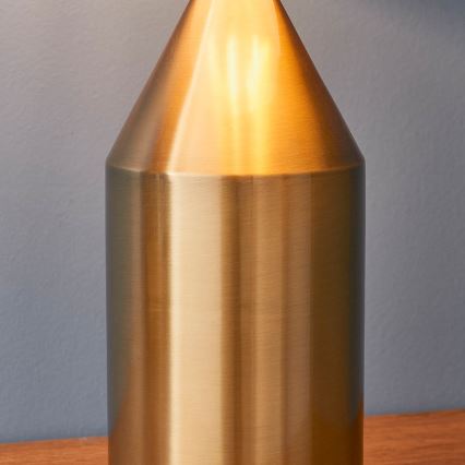 Endon 90522 - Galda lampa NOVA 1xE27/60W/230V misiņš