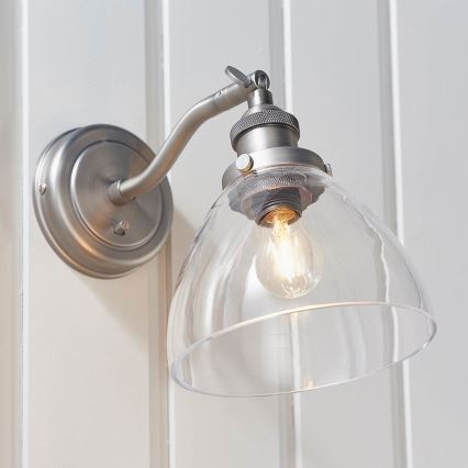 Endon 91739 - Sienas punktveida gaismeklis HANSEN 1xE14/40W/230V matēts hroms