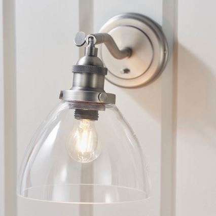 Endon 91739 - Sienas punktveida gaismeklis HANSEN 1xE14/40W/230V matēts hroms