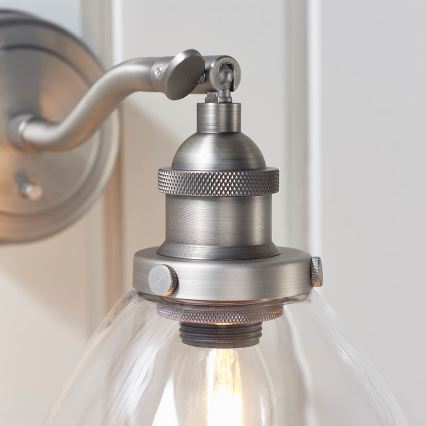 Endon 91739 - Sienas punktveida gaismeklis HANSEN 1xE14/40W/230V matēts hroms