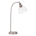 Endon 91740 - Galda lampa HANSEN 1xE14/40W/230V matēts hroms