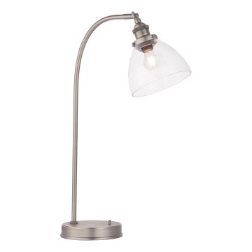 Endon 91740 - Galda lampa HANSEN 1xE14/40W/230V matēts hroms