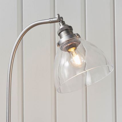 Endon 91740 - Galda lampa HANSEN 1xE14/40W/230V matēts hroms