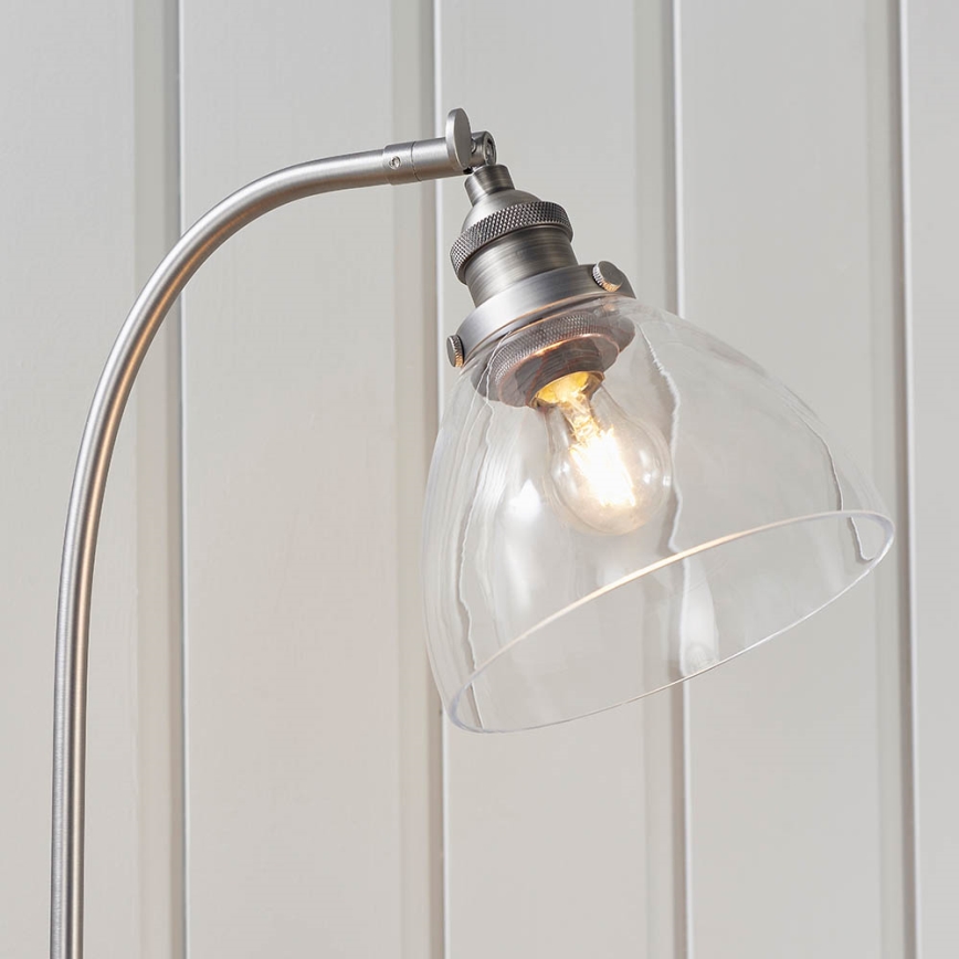 Endon 91740 - Galda lampa HANSEN 1xE14/40W/230V matēts hroms