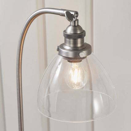 Endon 91740 - Galda lampa HANSEN 1xE14/40W/230V matēts hroms