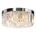 Endon 91811 - Vannas istabas griestu gaismeklis SHIMMER 5xG9/18W/230V IP44 spīdīgs hroms
