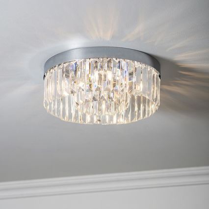 Endon 91811 - Vannas istabas griestu gaismeklis SHIMMER 5xG9/18W/230V IP44 spīdīgs hroms