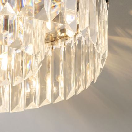 Endon 91811 - Vannas istabas griestu gaismeklis SHIMMER 5xG9/18W/230V IP44 spīdīgs hroms
