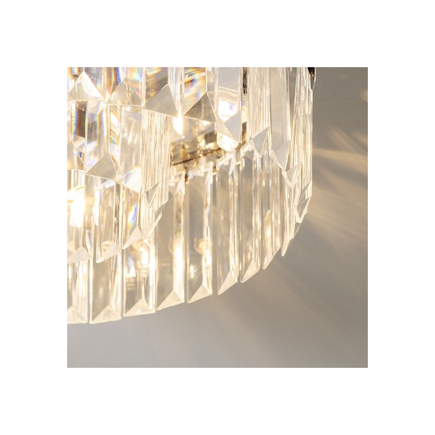 Endon 91811 - Vannas istabas griestu gaismeklis SHIMMER 5xG9/18W/230V IP44 spīdīgs hroms
