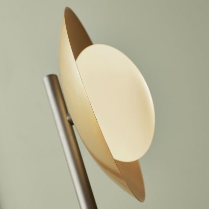 Endon 92039 - Grīdas stāvlampa RUFFLE 3xG9/3W/230V melna/zelta