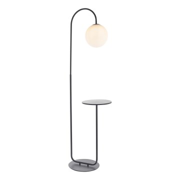 Endon 92424 - Stāvlampa HALO 1xE14/7W/230V melna/balta