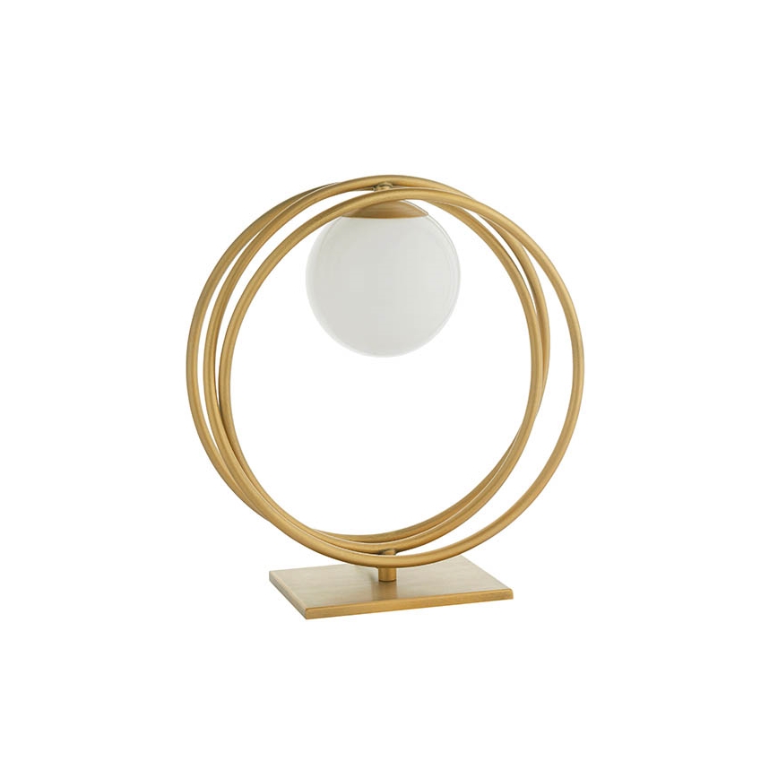 Endon 92491 - Galda lampa EMILIO 1xG9/3W/230V zelta/balta