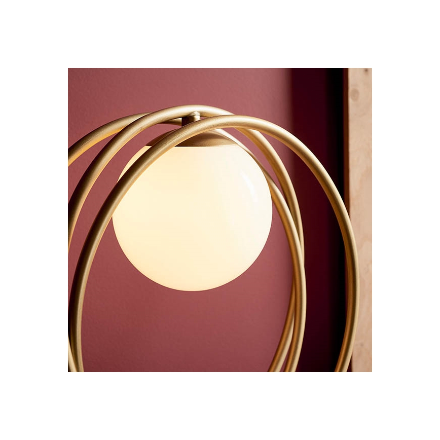 Endon 92491 - Galda lampa EMILIO 1xG9/3W/230V zelta