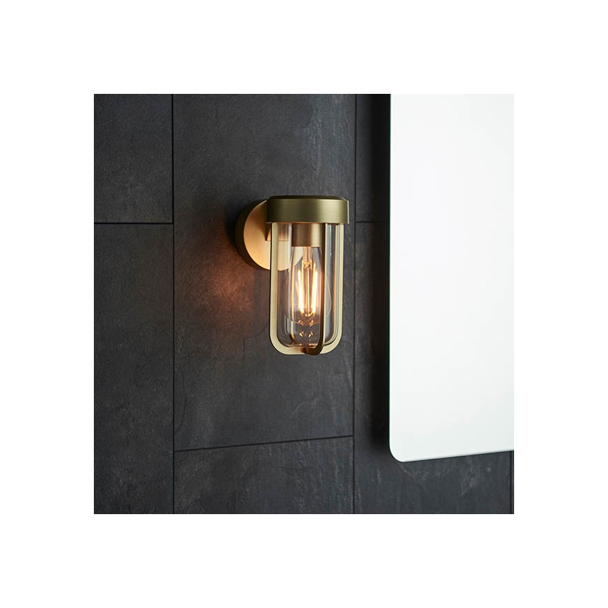 Endon 92855 - Sienas gaismeklis vannas istabai 1xE27/6W/230V IP44 misiņš