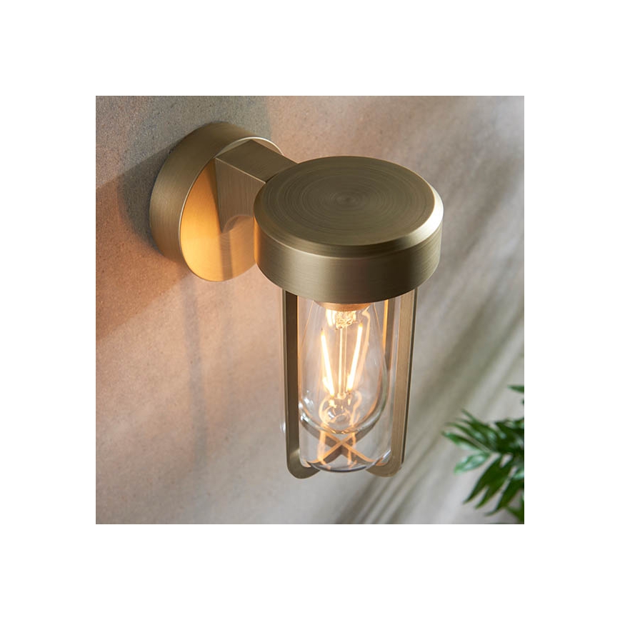 Endon 92855 - Sienas gaismeklis vannas istabai 1xE27/6W/230V IP44 misiņš