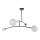 Endon 92940 - Lustra uz stieņa BALANCE 4xG9/3W/230V melna
