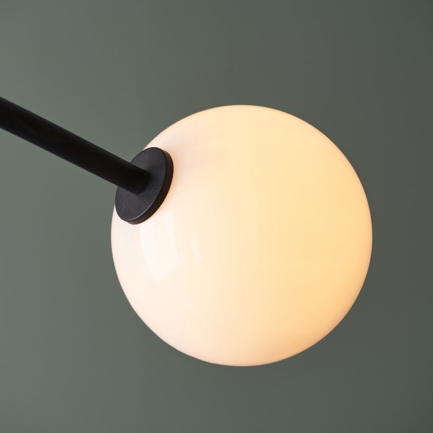 Endon 92940 - Lustra uz stieņa BALANCE 4xG9/3W/230V melna