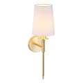 Endon 92955 - Sienas lampa 1xE14/6W/230V balta/zelta