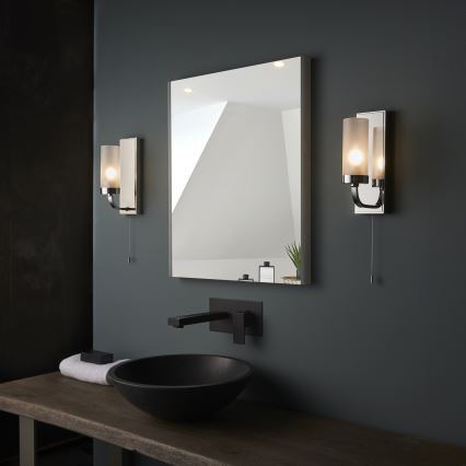 Endon 92960 - Vannas istabas sienas gaismeklis EDREA 1xG9/3W/230V IP44 spīdīga hroma apdare