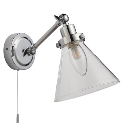 Endon 93853 - Vannas istabas sienas starmetis FARADAY 1xG9/3W/230V IP44 spīdīgi hromēts