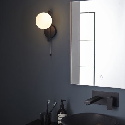 Endon 94081 - Vannas istabas sienas gaismeklis SPA 1xG9/3W/230V IP44 melns