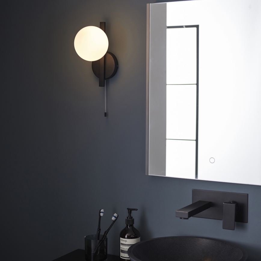 Endon 94081 - Vannas istabas sienas gaismeklis SPA 1xG9/3W/230V IP44 melns