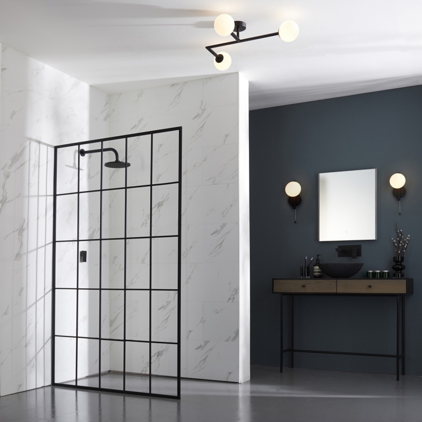 Endon 94081 - Vannas istabas sienas gaismeklis SPA 1xG9/3W/230V IP44 melns