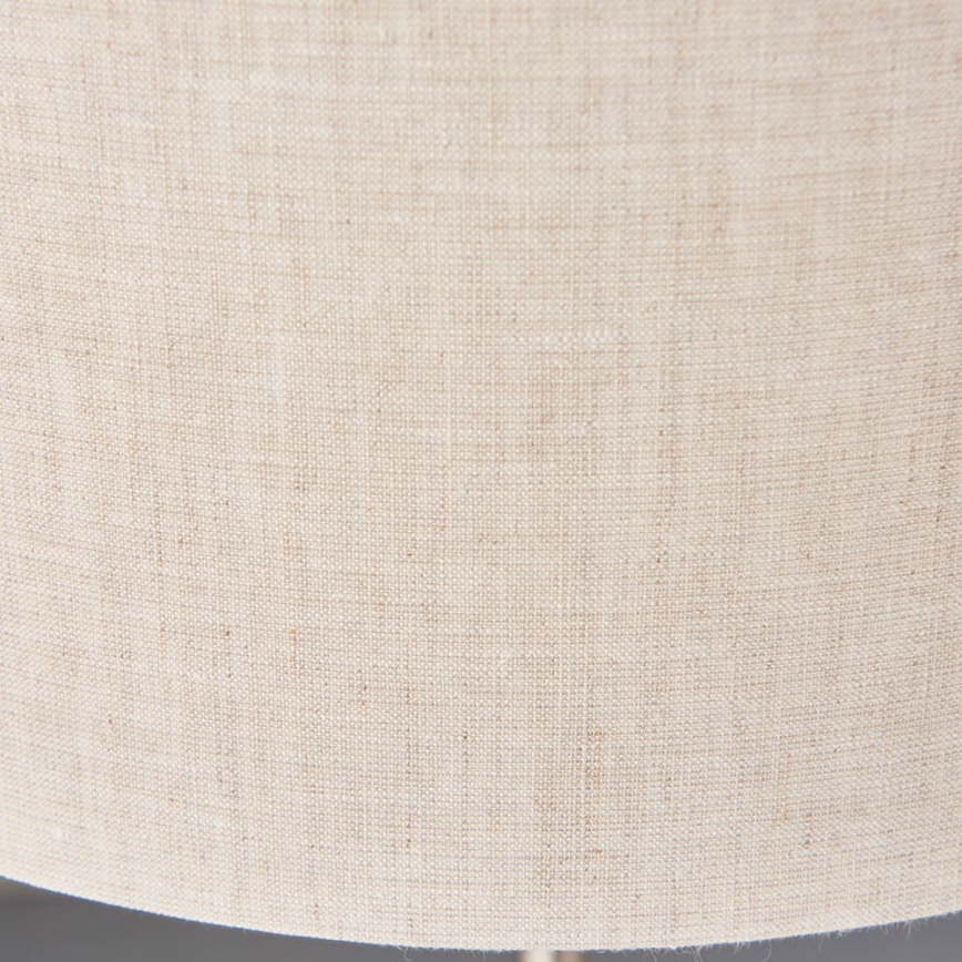 Endon 94369 - Galda lampa HIGHCLERE 3xE14/18W/230V bēša/matēts hroms