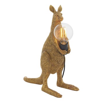 Endon 95075 - KANGAROO galda lampa 1xE27/10W/230V, zelta