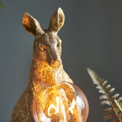 Endon 95075 - KANGAROO galda lampa 1xE27/10W/230V, zelta