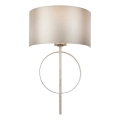 Endon 95214 - Sienas lampa 1xE27/10W/230V pelēka
