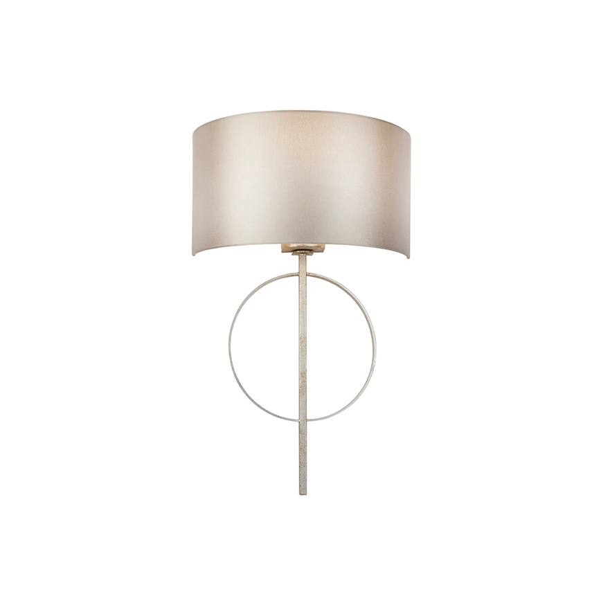 Endon 95214 - Sienas lampa 1xE27/10W/230V pelēka