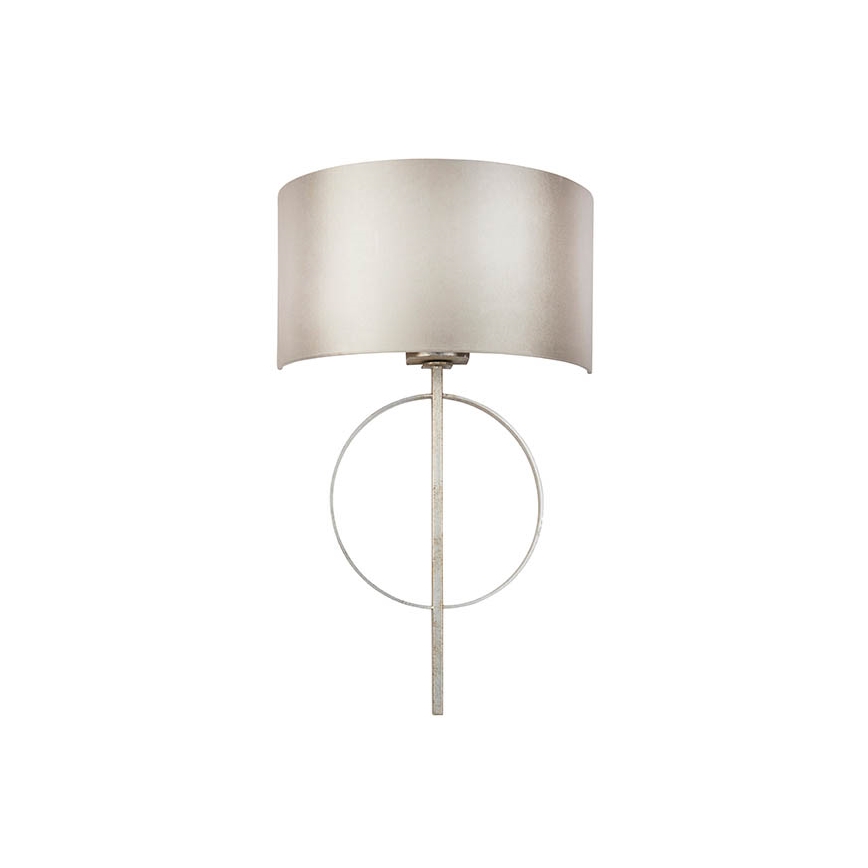 Endon 95214 - Sienas lampa 1xE27/10W/230V pelēka