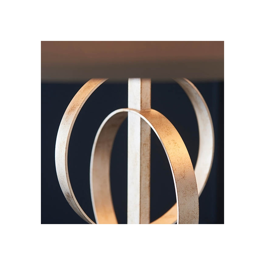 Endon 95215 - Lustra ar ķēdi 5xE27/10W/230V Ø 70 cm pelēka