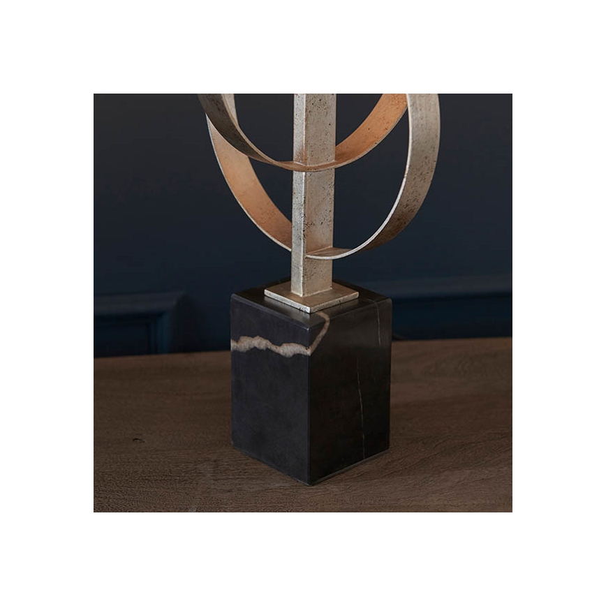 Endon 95217 - Galda lampa 1xE27/10W/230V pelēka/melna