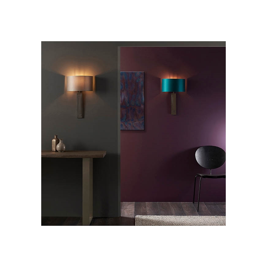 Endon 95271 - Sienas lampa CARLTON 1xE27/10W/230V bronza