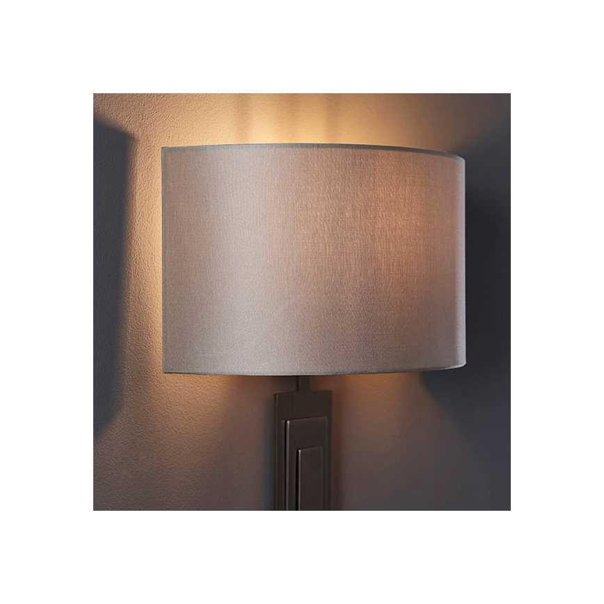 Endon 95271 - Sienas lampa CARLTON 1xE27/10W/230V bronza